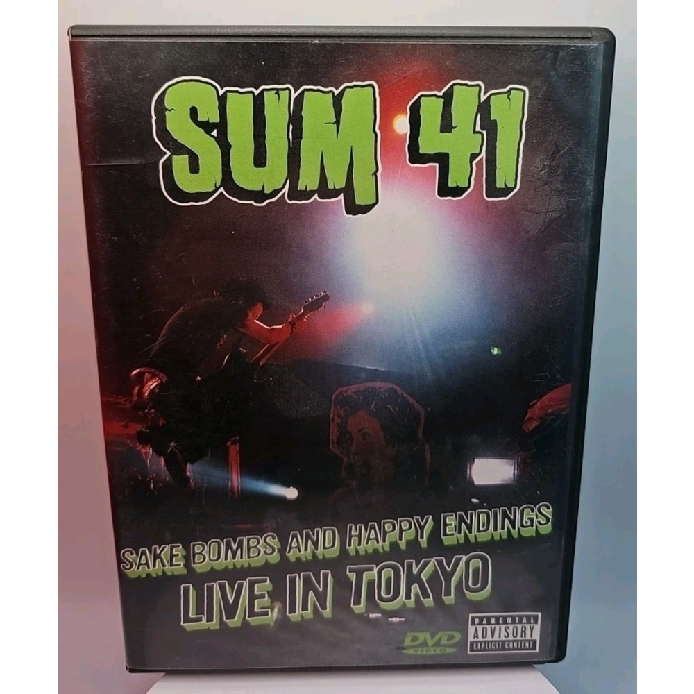 Sum 41 : Sake Bombs & Happy Endings Live In Tokyo (DVD, 2003) Region 0 All Free